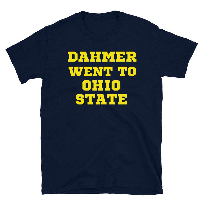 Vintage Dahmer Went To Ohio State Shirt