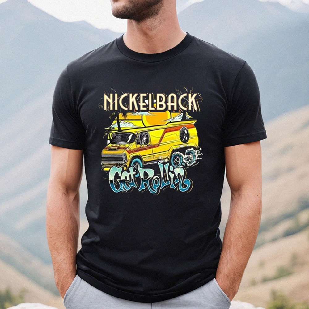 Nickelback Get Rollin Tour 2023 Trendy Shirt