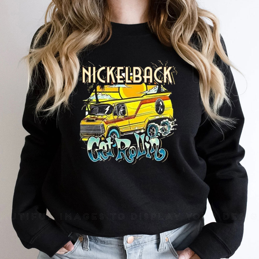 Nickelback Get Rollin Tour 2023 Trendy Sweatshirt