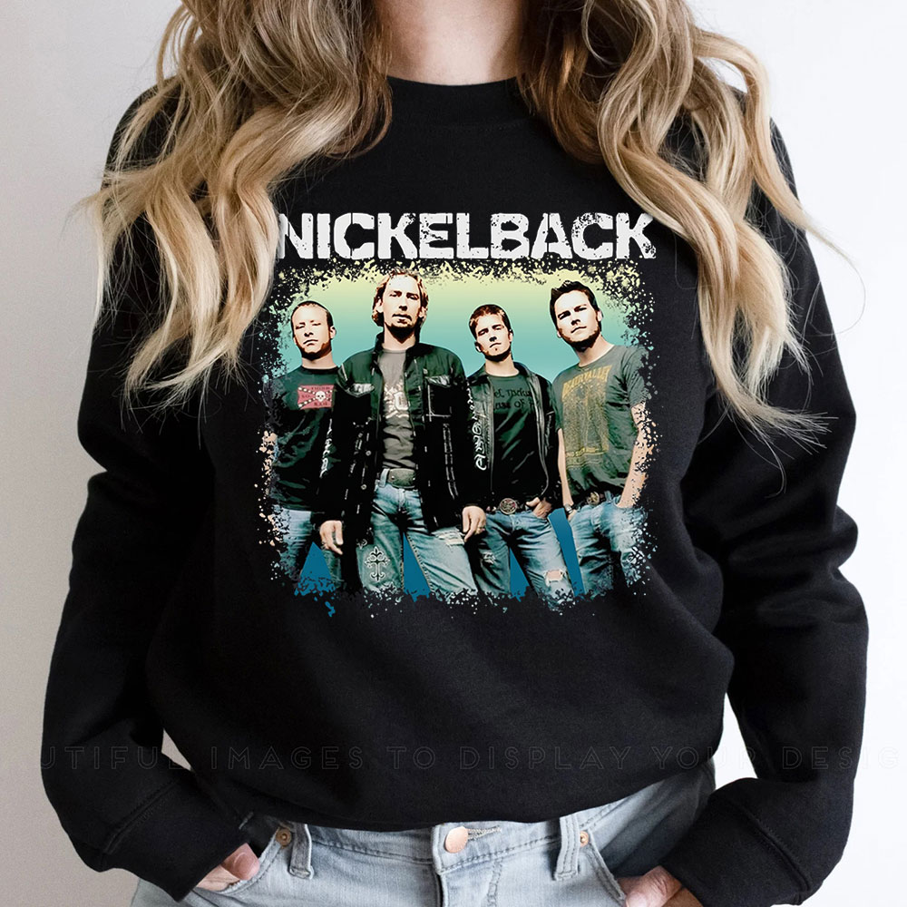 Nickelback Music Get Rollin Tour 2023 Sweatshirt