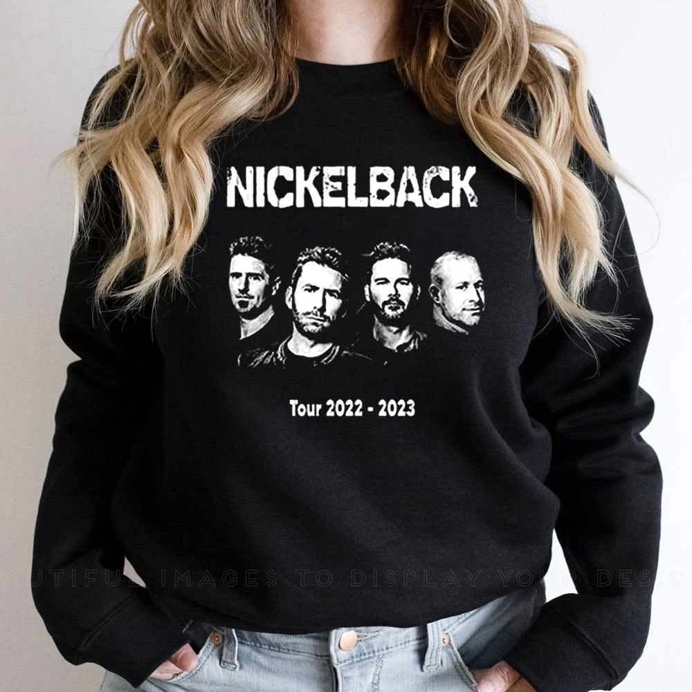 Nickelback Get Rollin Tour 2023 Retro Sweatshirt