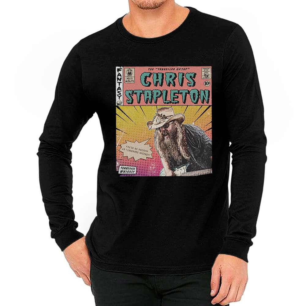 Chris Stapleton Comic Traveller Album Long Sleeve
