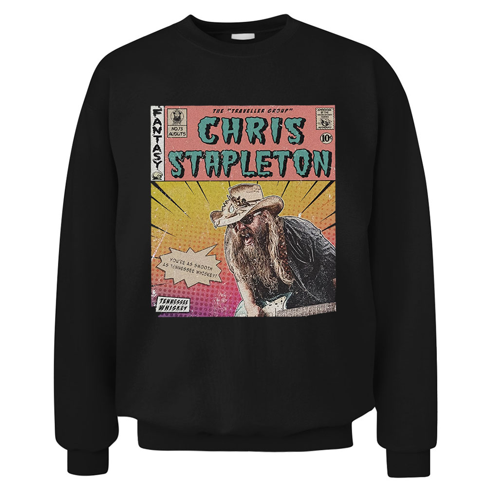 Chris Stapleton Comic Traveller Album Sweatshirt