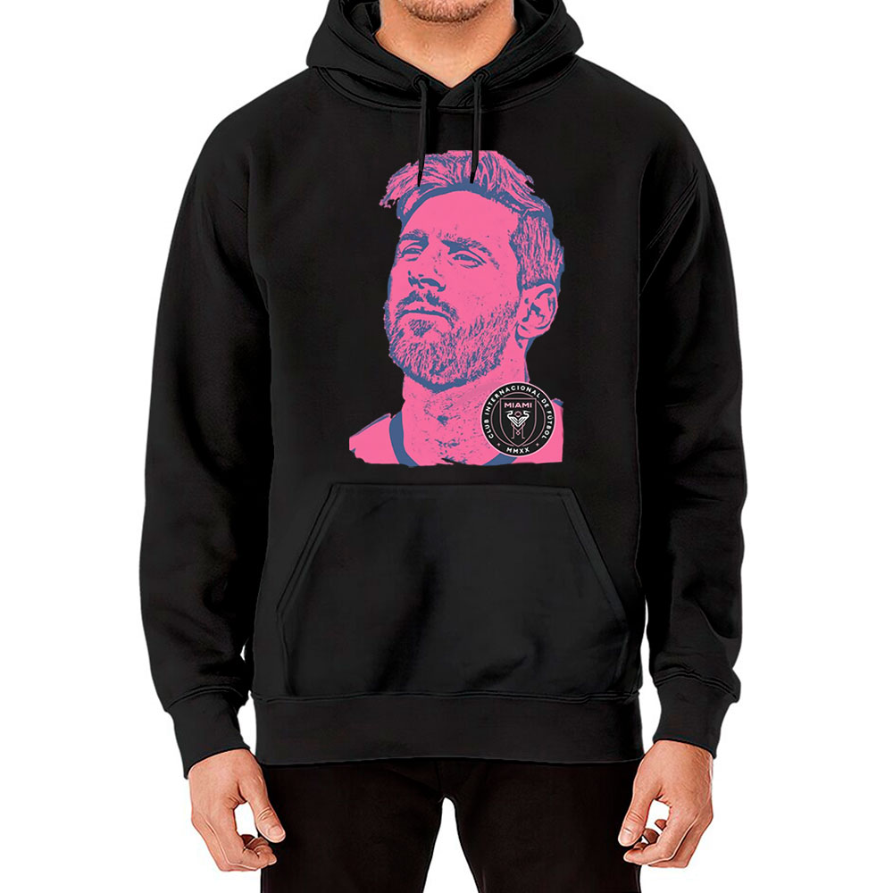Messi In Inter Miami Football Trendy Hoodie