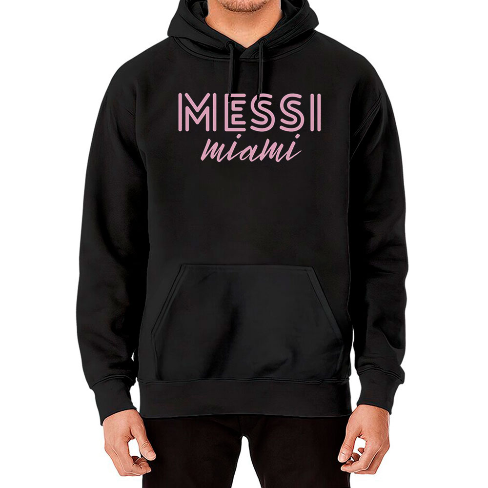 Messi Miami Retro Hoodie For Men Women