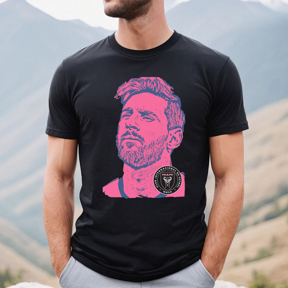 Messi In Inter Miami Football Trendy Shirt