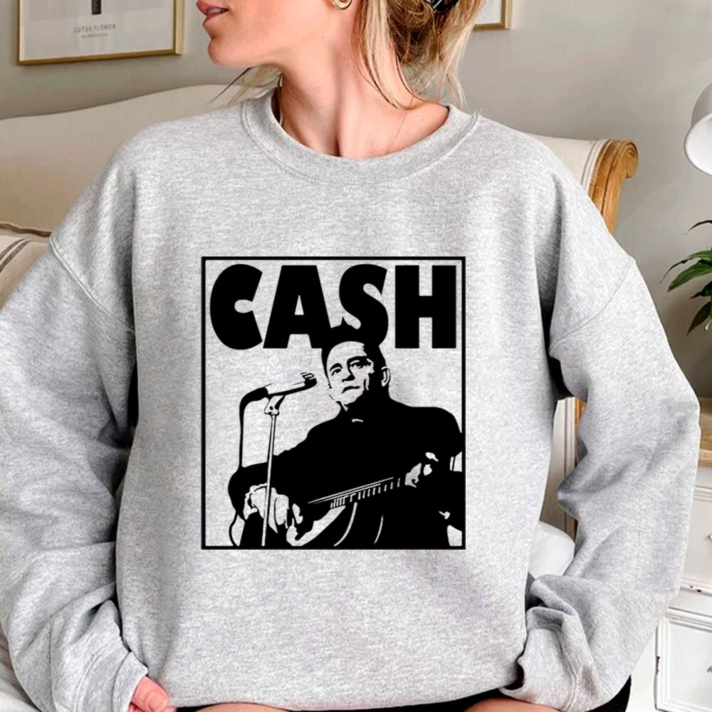 Johnny Cash Mugshot Music Comfort Sweatshirt