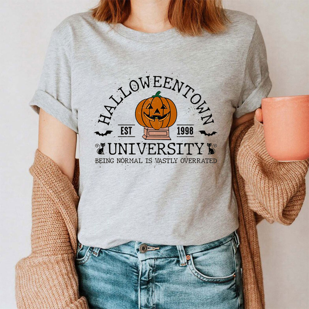 Halloweentown University Est 1998 Pumpkin Shirt