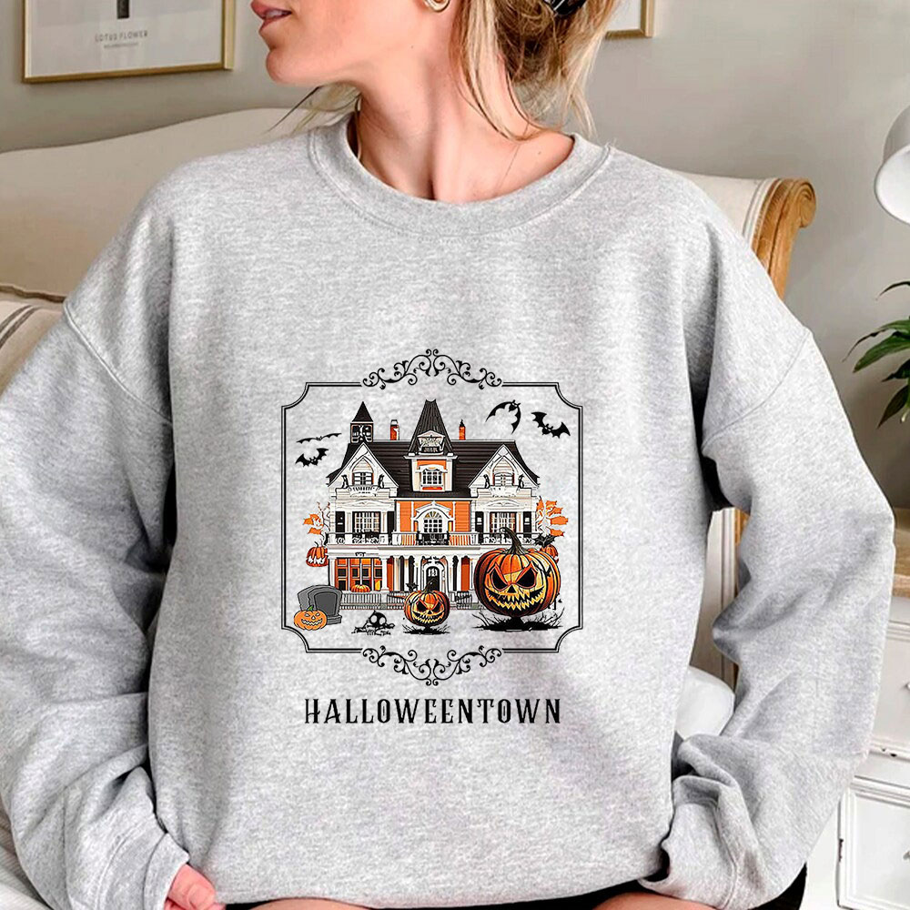 Retro Halloweentown University Groovy Sweatshirt