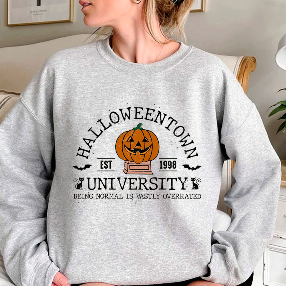 Halloweentown University Est 1998 Pumpkin Sweatshirt