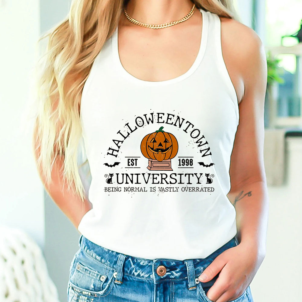 Halloweentown University Est 1998 Pumpkin Tank Top