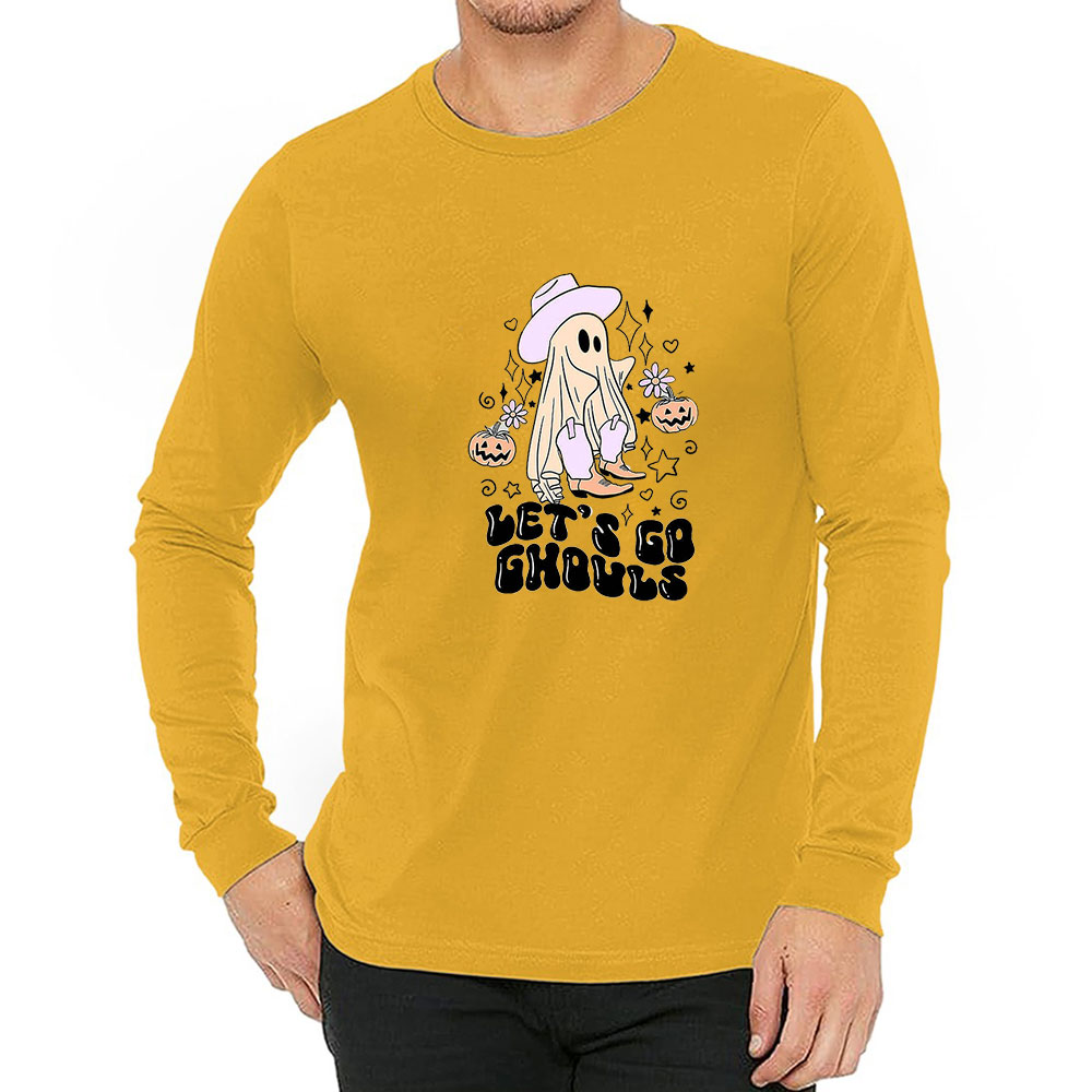 Funny Let’s Go Ghouls Halloween Long Sleeve