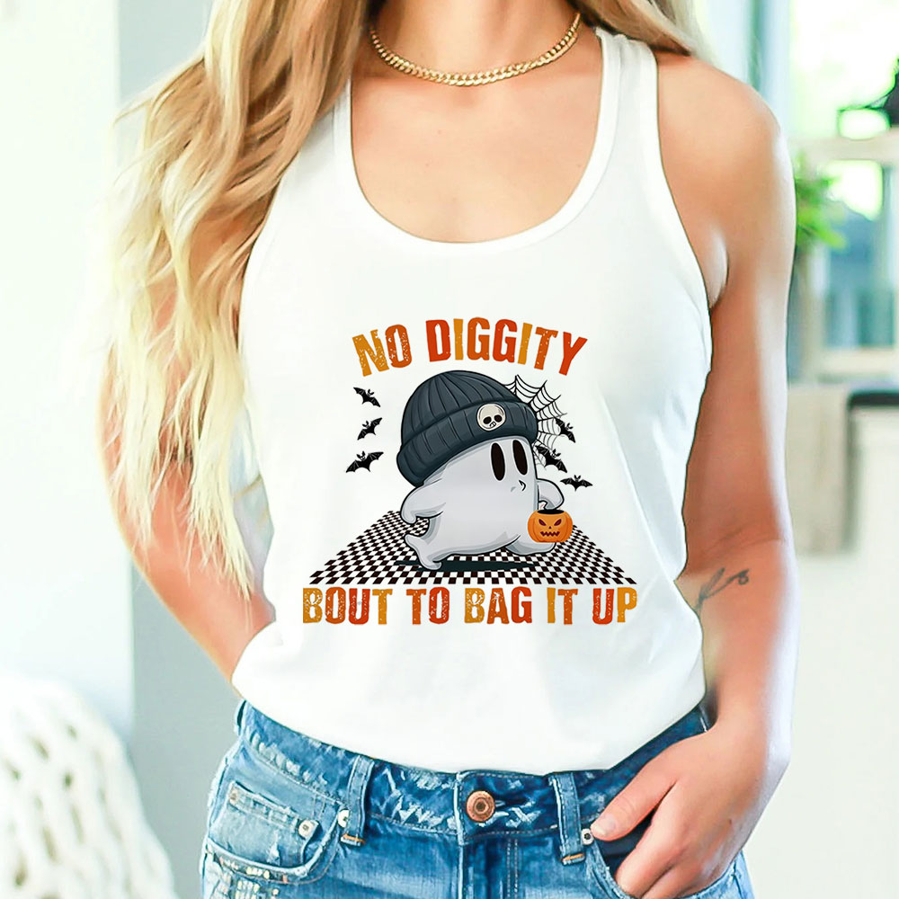 No Diggity Bout To Bag It Up Sublimation Design Tank Top