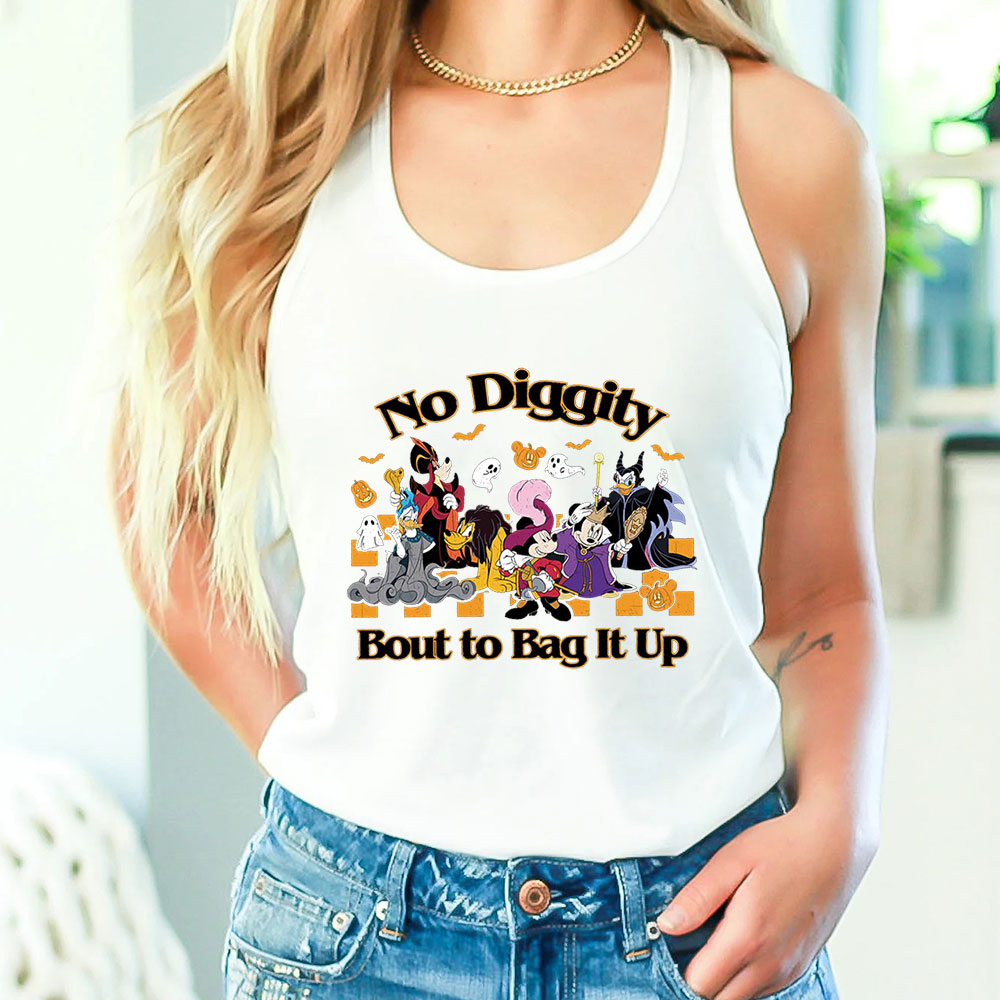 No Diggity Bout To Bag It Up Disney Tank Top