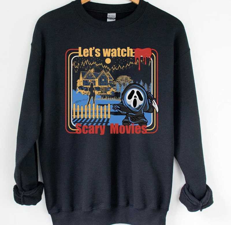 Let's Watch Scary Movies Horror Movie Shirt