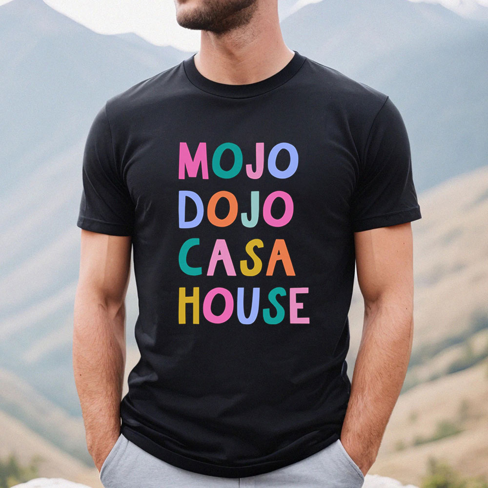 Mojo Dojo Casa House Retro Design Shirt