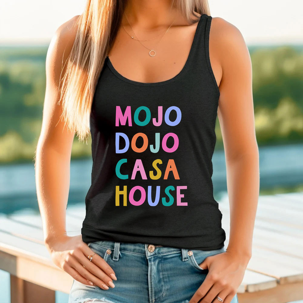 Mojo Dojo Casa House Retro Design Tank Top