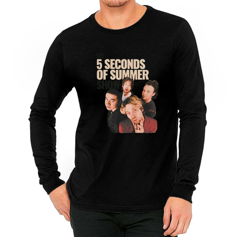 5 Seconds Of Summer World Tour 2023 Long Sleeve For Fan