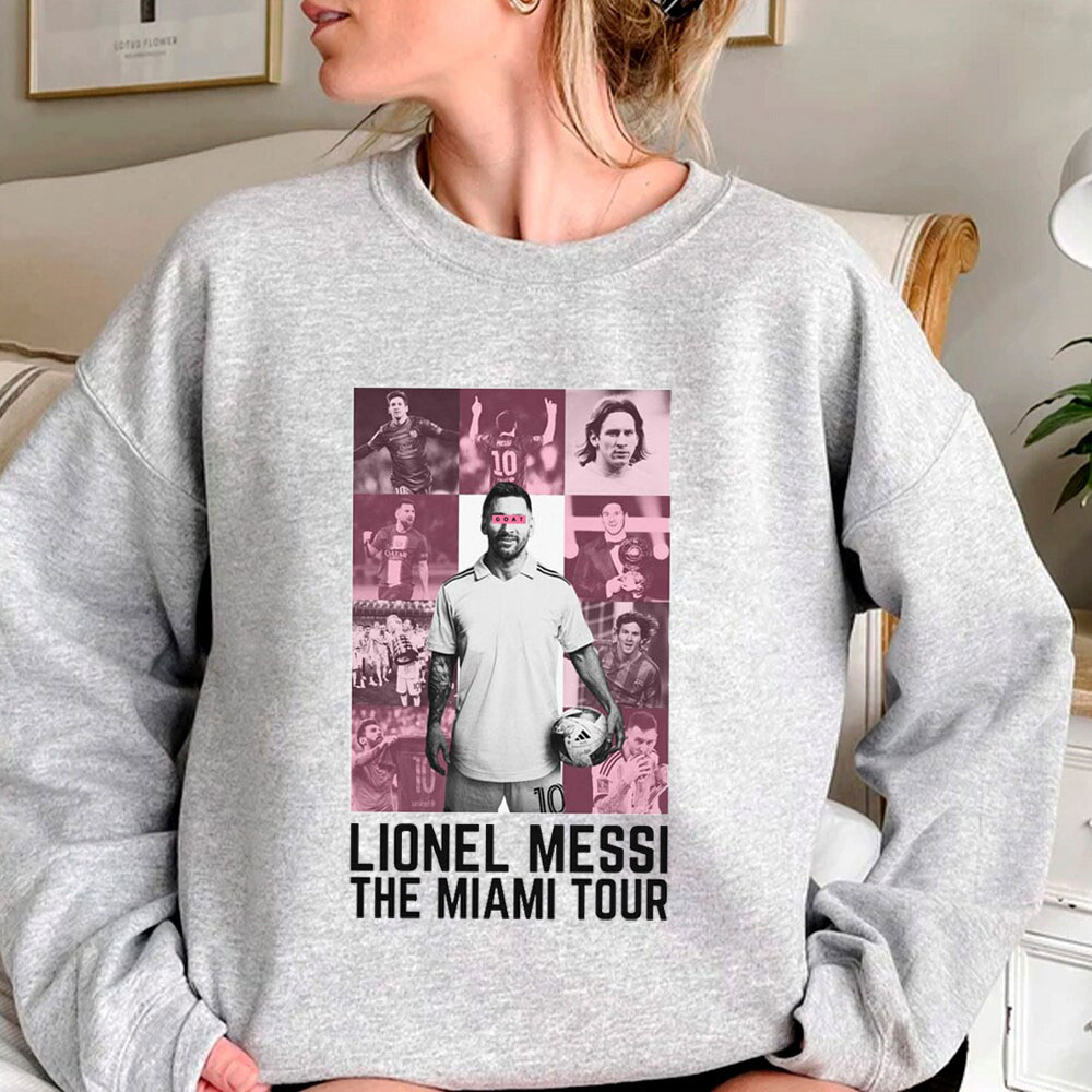 Unisex Messi Miami Sweatshirt Gifts For Her