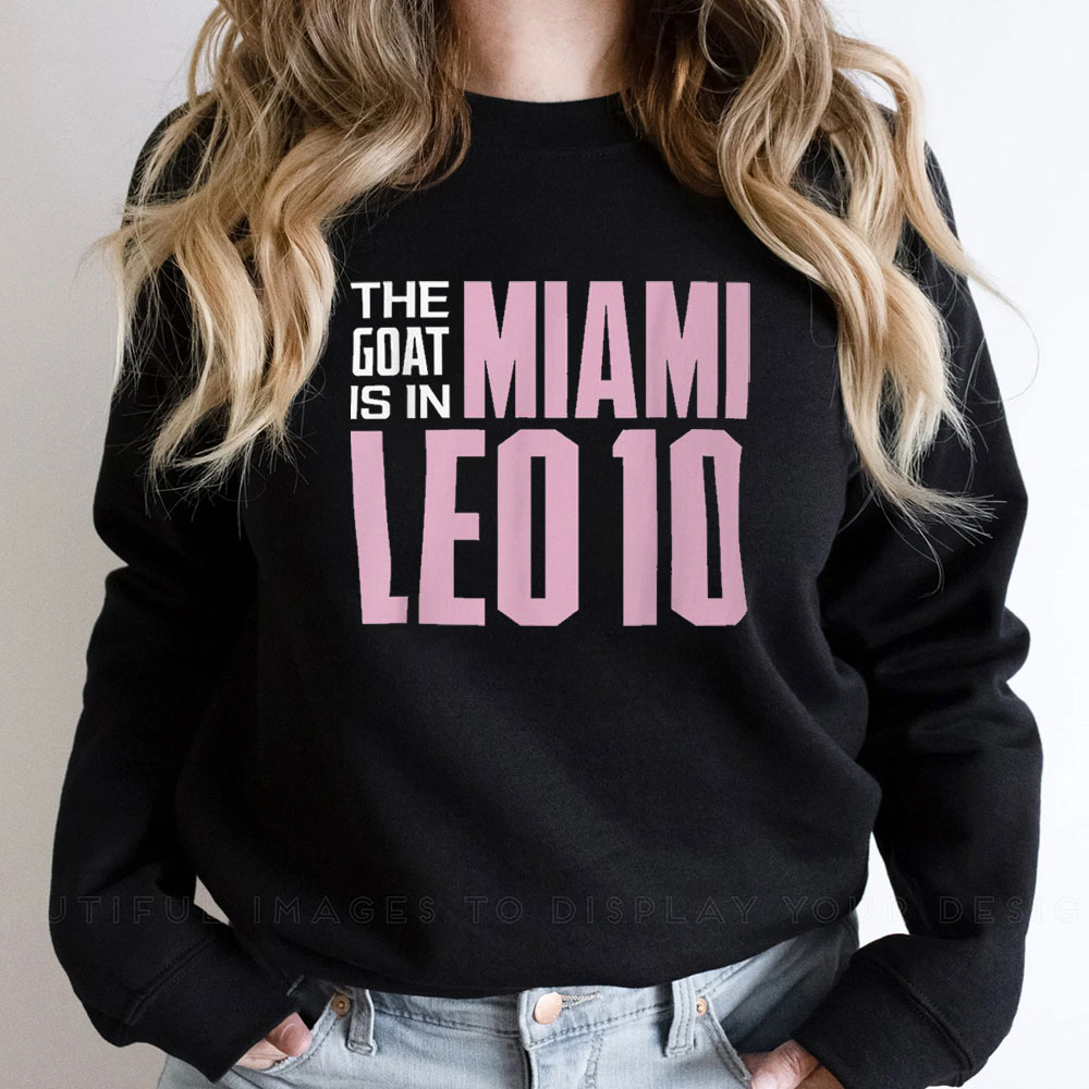 Messi Miami Sweatshirt Gift For Messi Fans