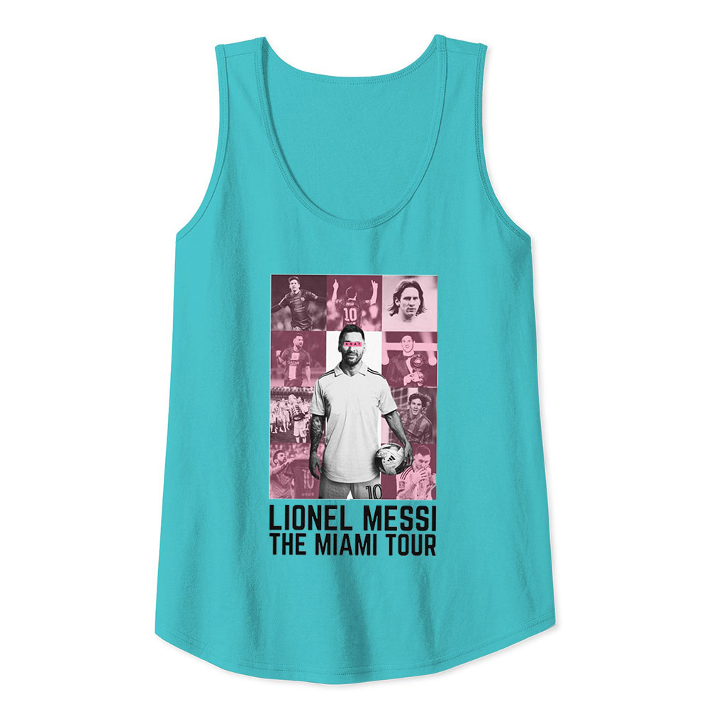 Unisex Messi Miami Tank Top Gifts For Her