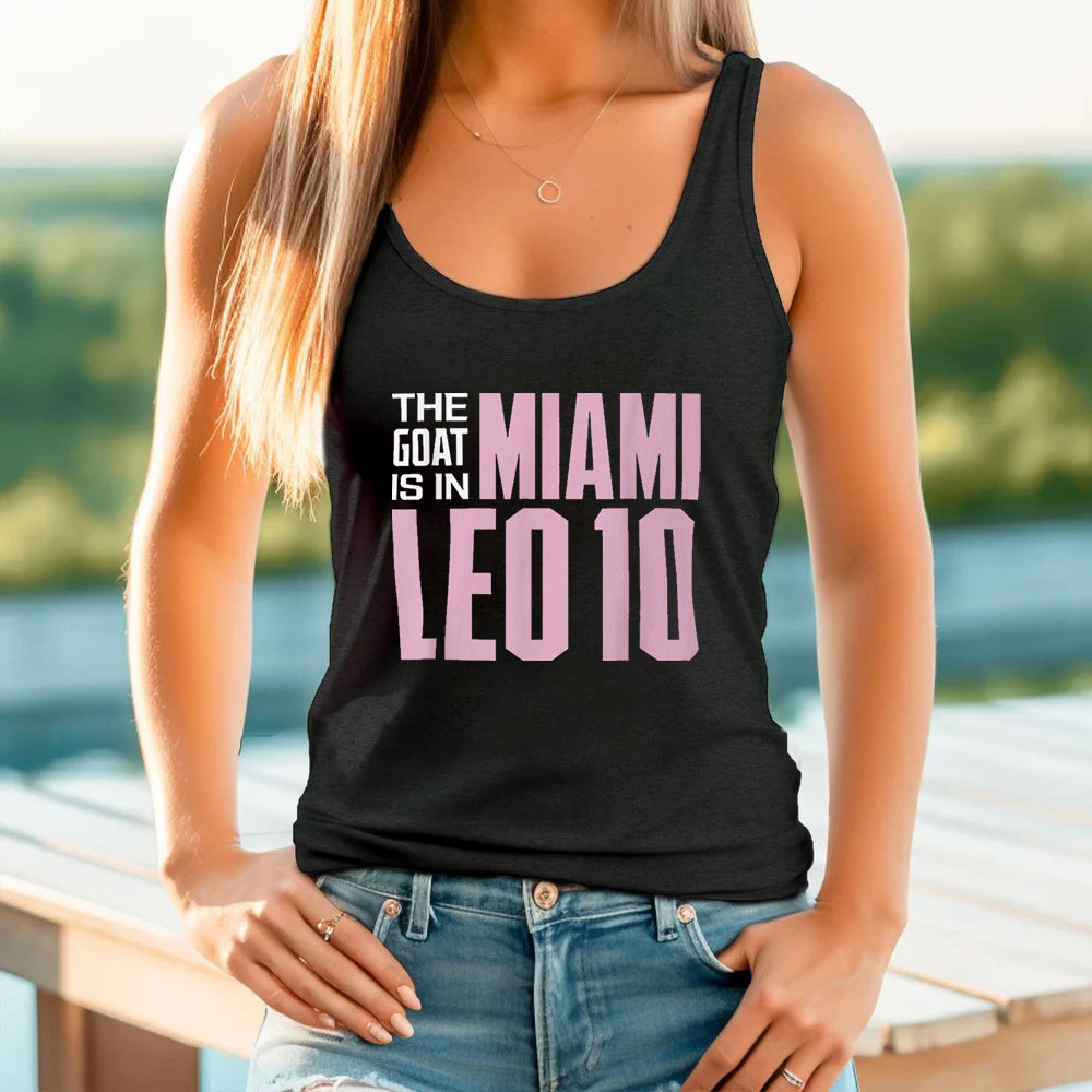 Messi Miami Tank Top Gift For Messi Fans