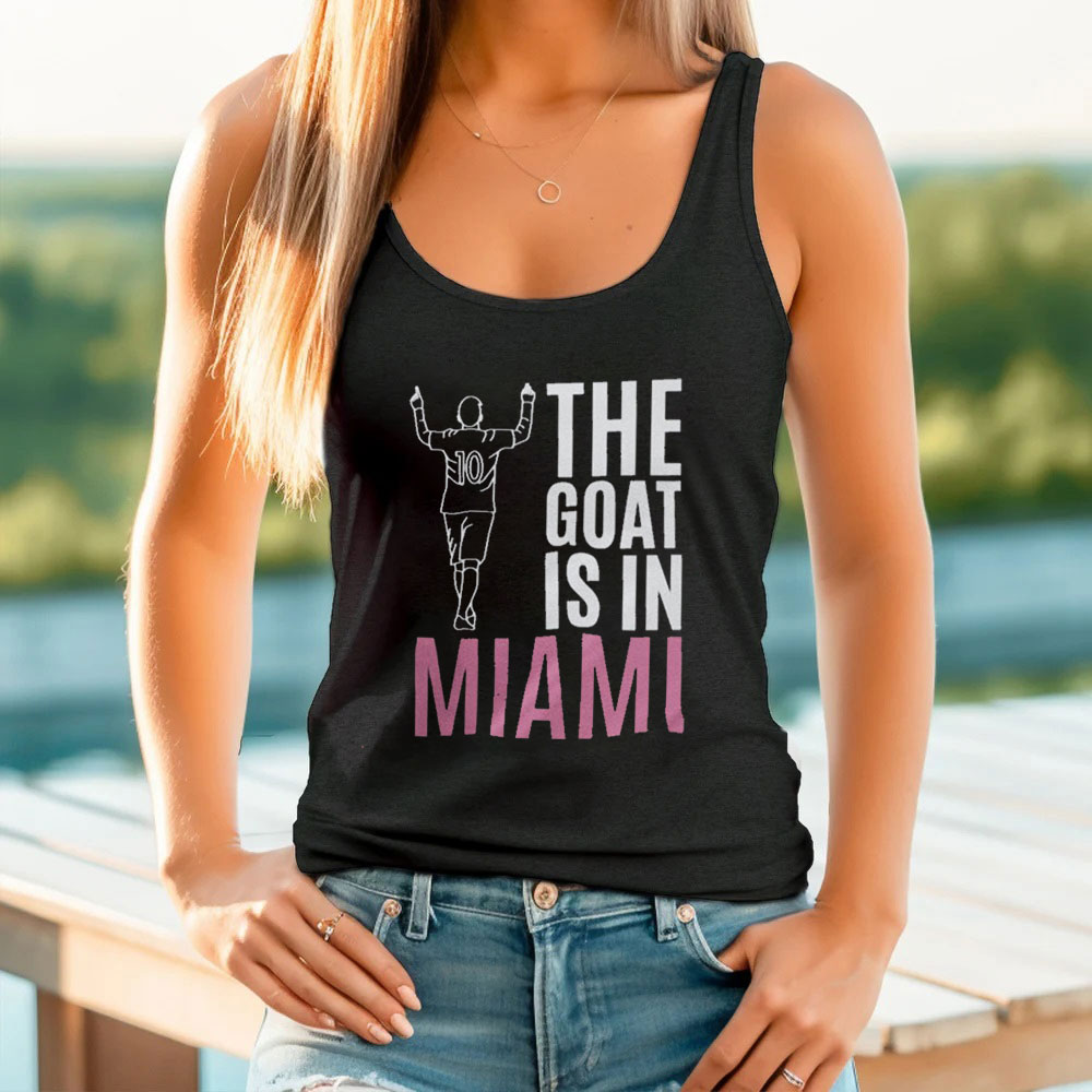 Vintage Jersey Messi Miami Tank Top For Fan