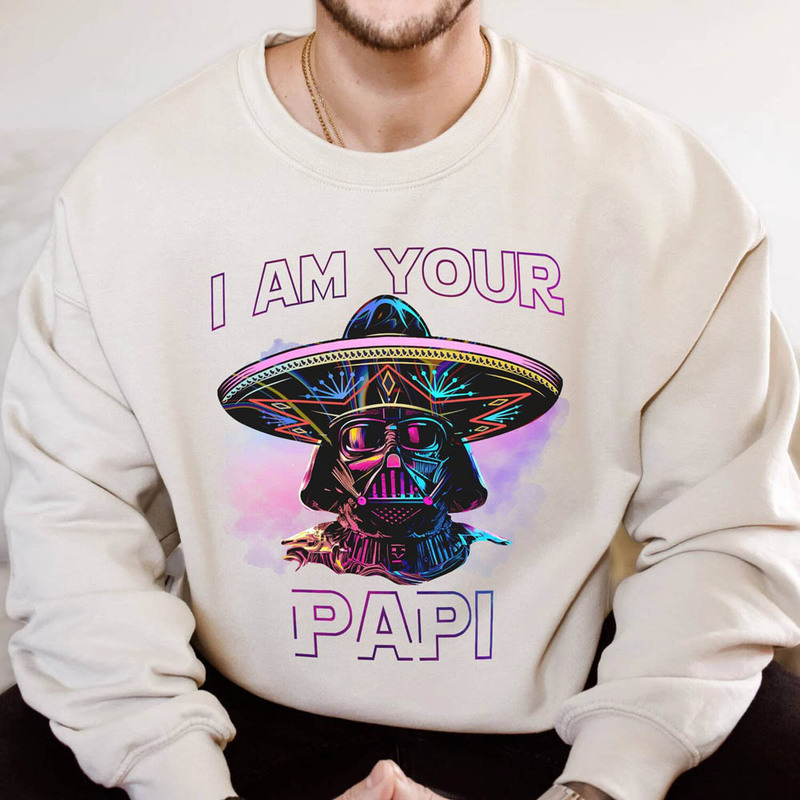 Mexican Darth Vader I Am Your Papi Funny Shirt