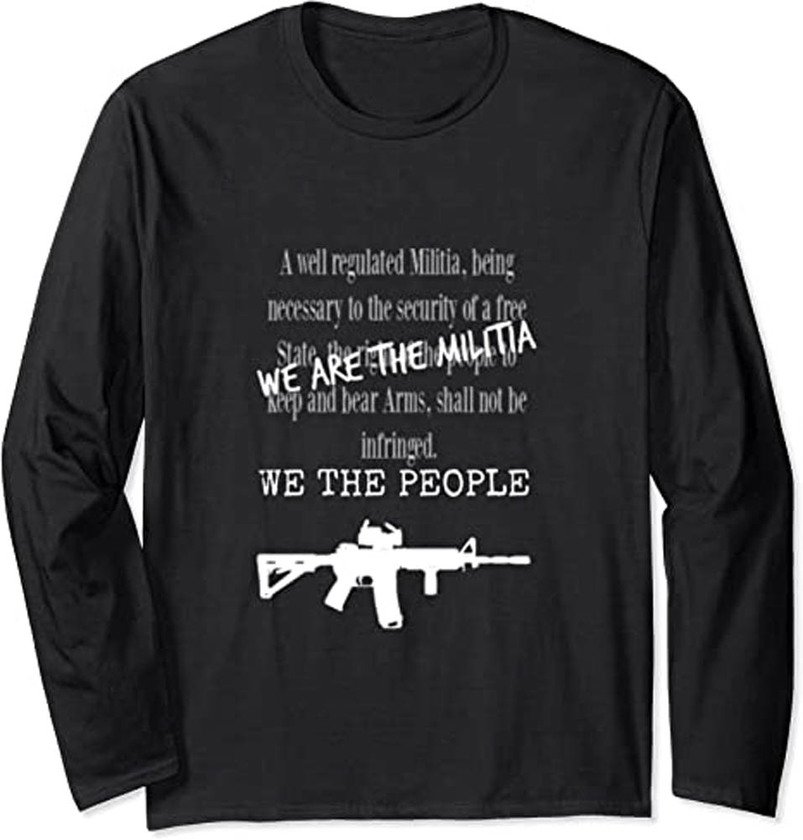 I Am The Militia Pro 2nd Amendment Pro Gun Shirt