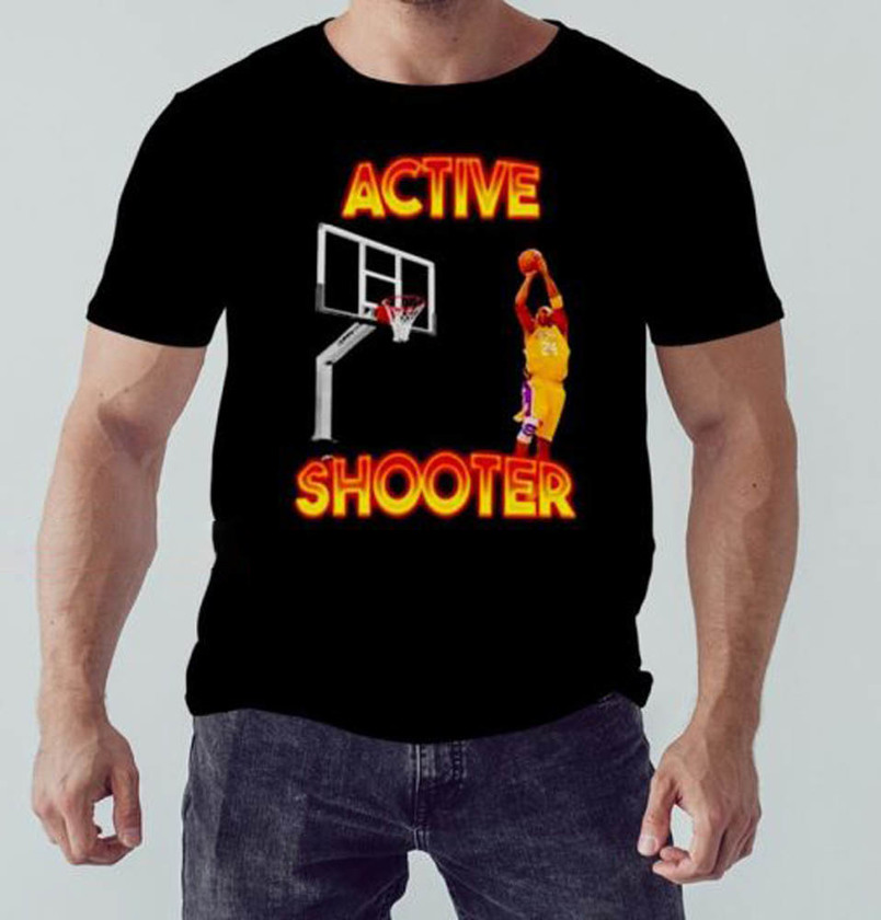 Active Shooter Lakers Legend Basketball Shirt