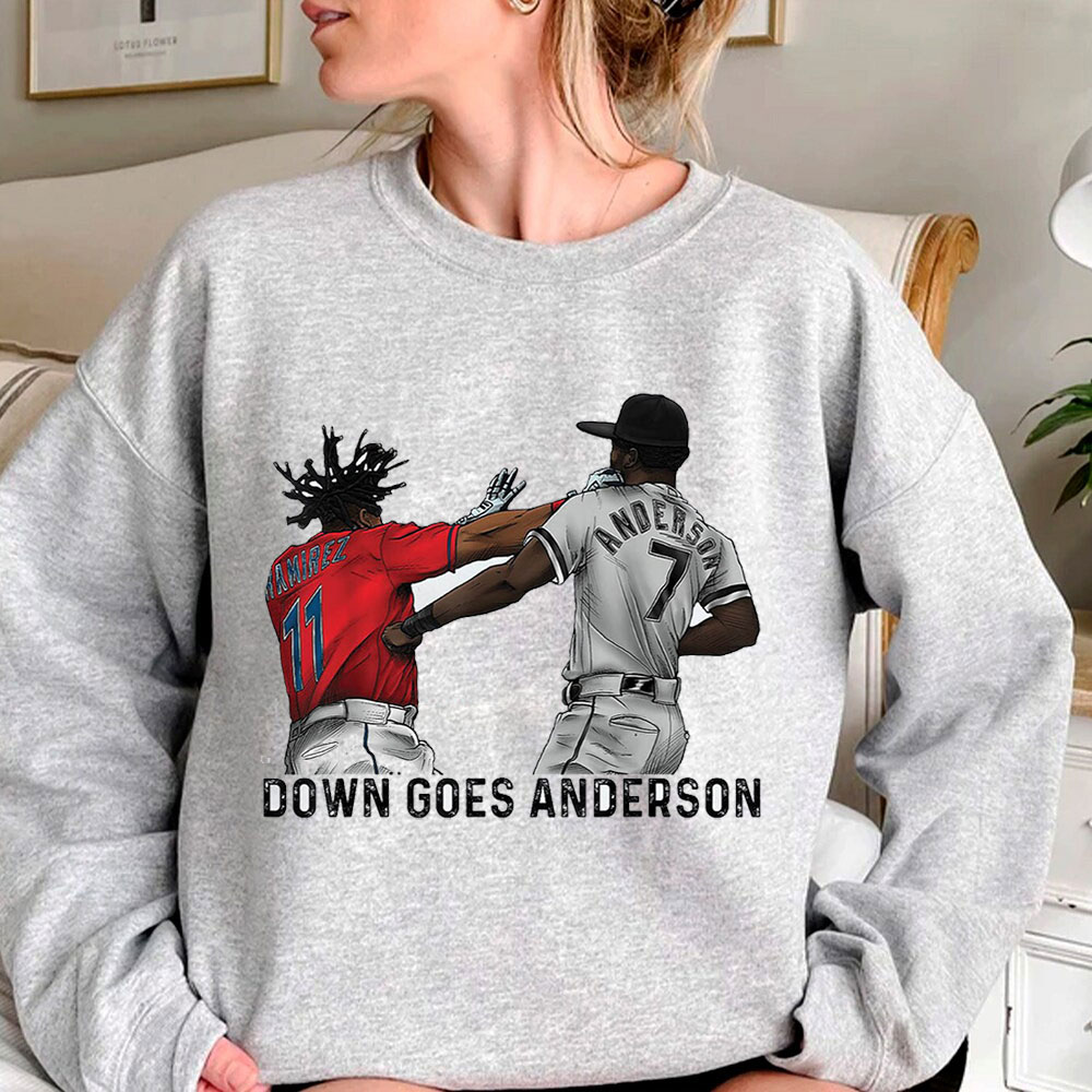 Baseball Fighting Down Goes Anderson Sweatshirt For Fans