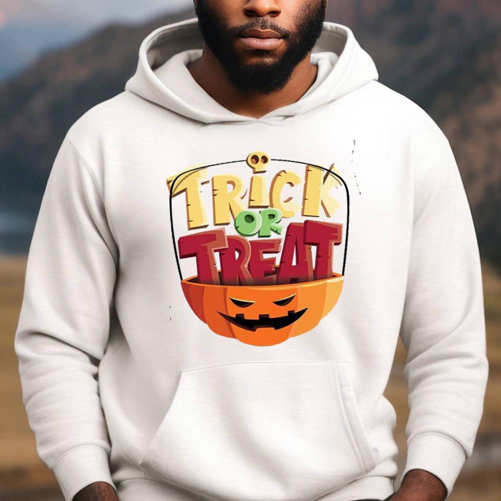 Trick Or Treat Shirt For Halloween Party Pumpkin