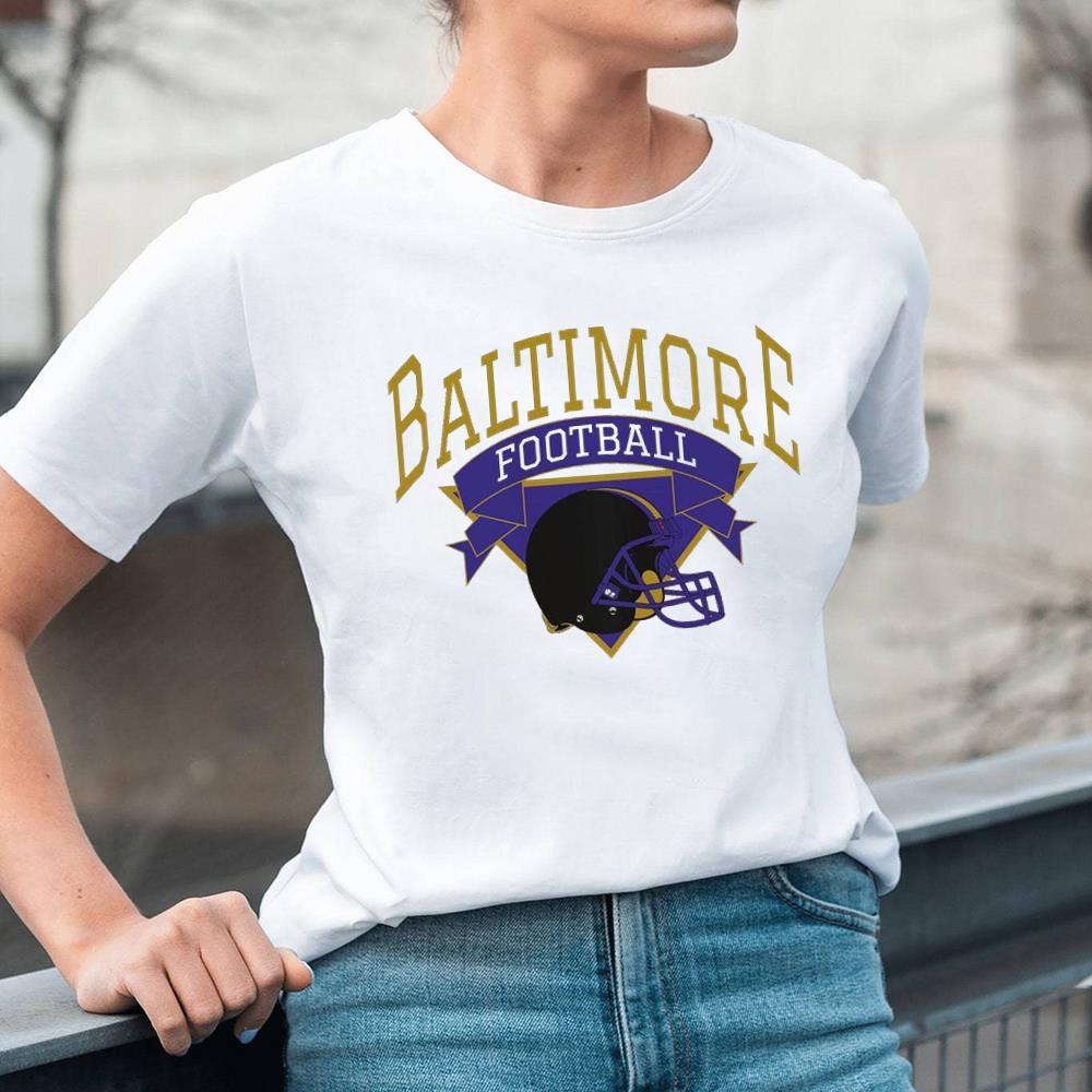 Baltimore Football Sport Shirt For Women