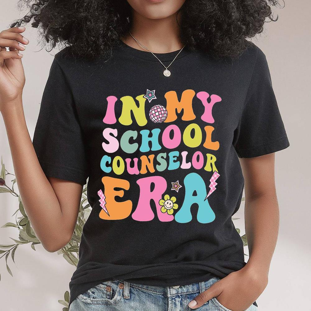 In My Counselor Era Groovy Shirt For All People