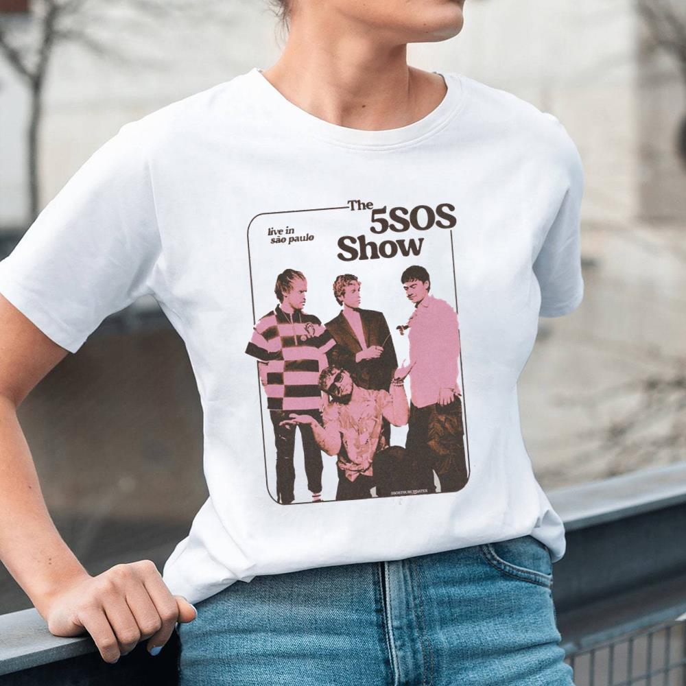 Vintage 5 Seconds Of Summer Shirt For The Show 2023 Tour