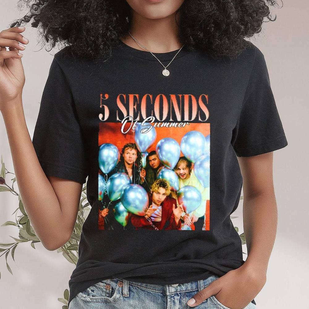 5 Seconds Of Summer Shirt Make Gift 5sos Eras Tour Hip Hop