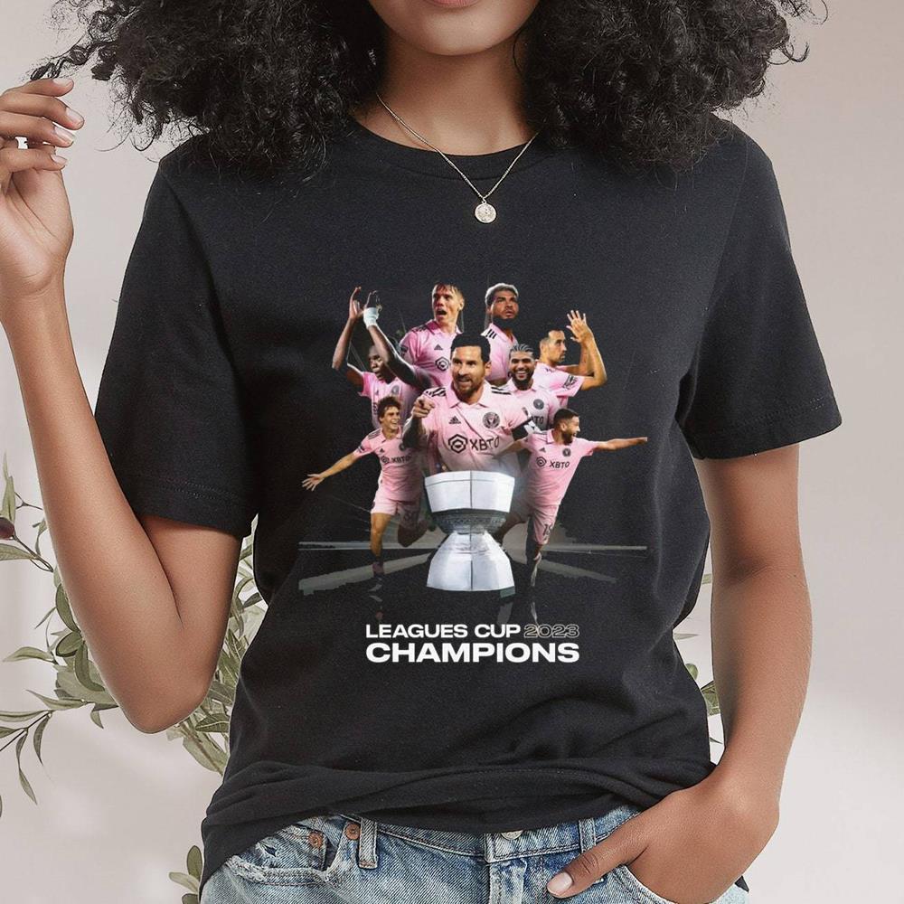 Unisex Messi Miami Shirt From Champions Campeones Leagues Cup