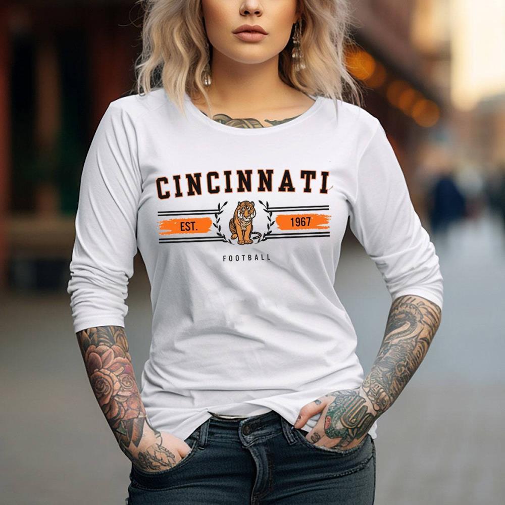 Unisex Cincinnati Bengals Shirt For Football Fans