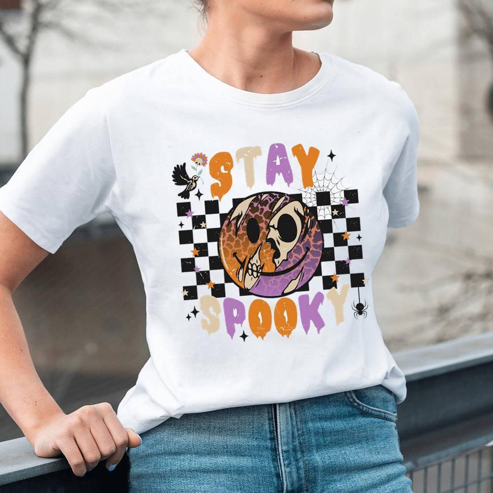 Retro Stay Spooky Shirt Gift For Halloween