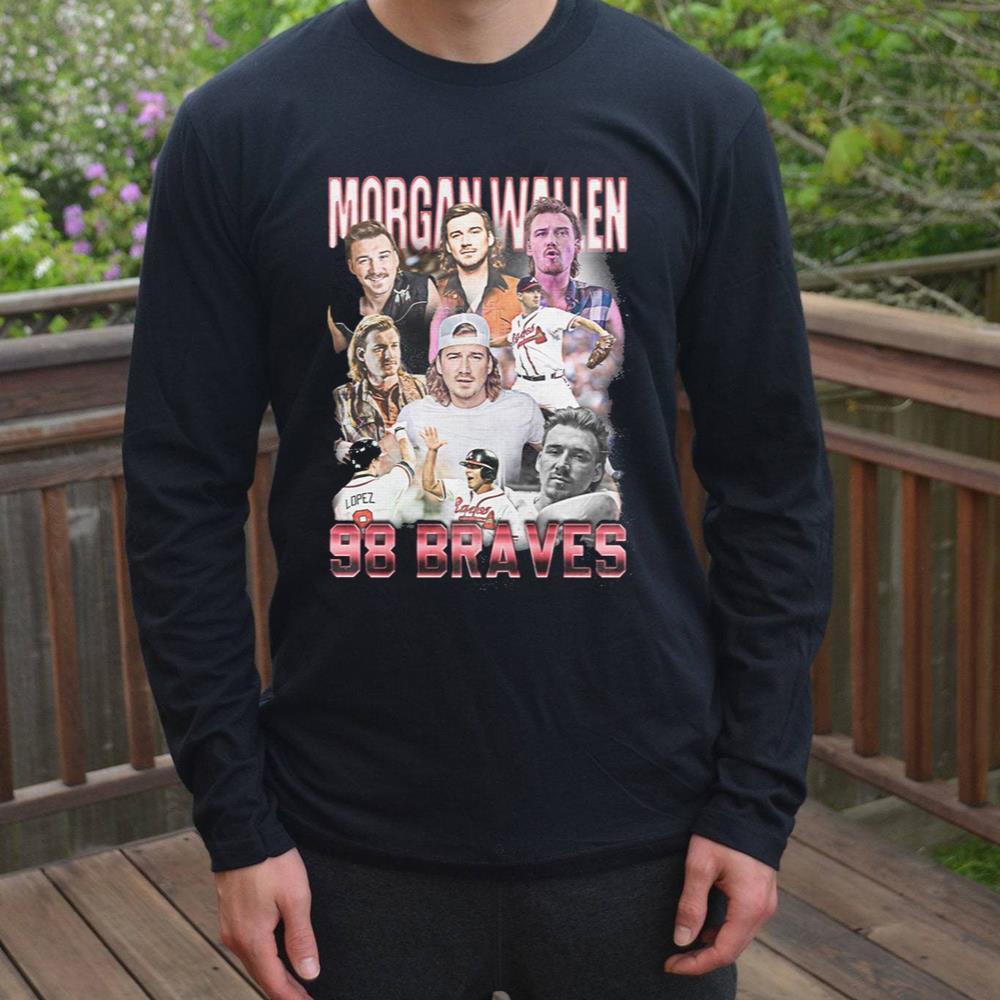 Music Morgan Wallen 98 Braves Shirt Gift For Fans