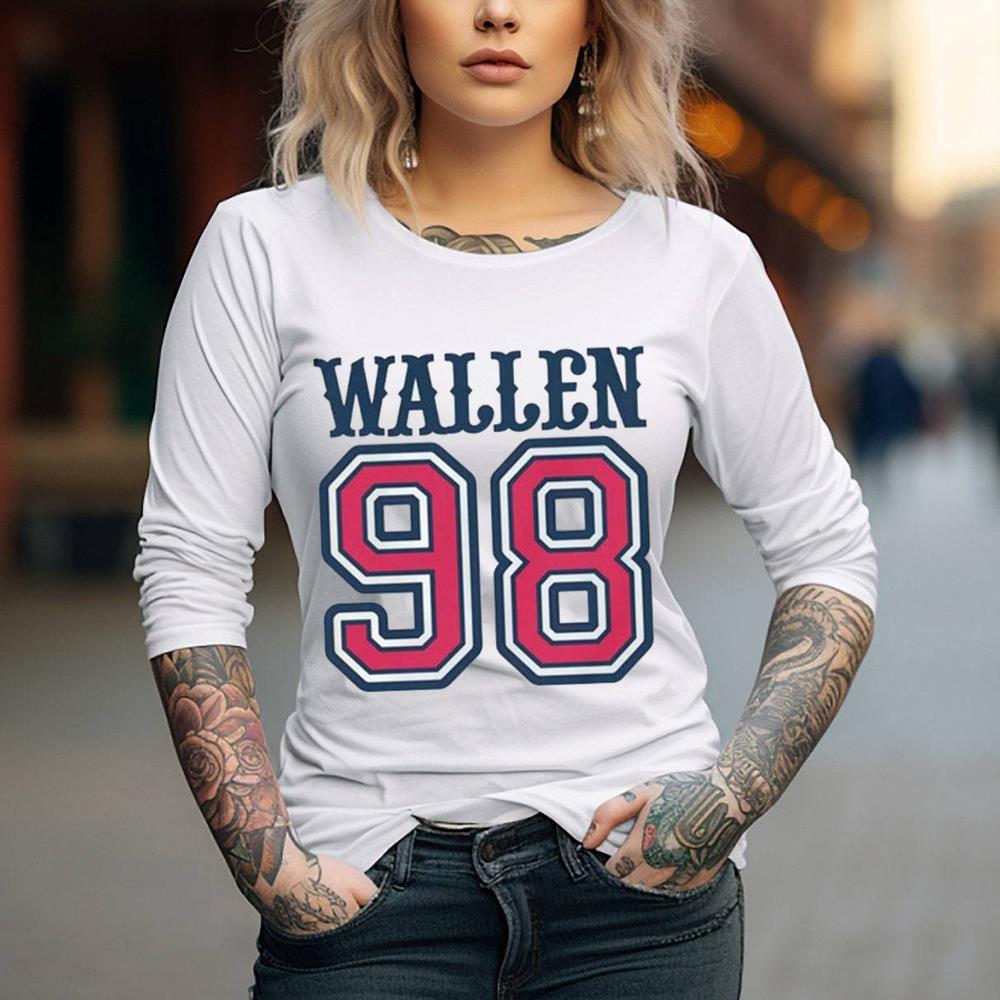 Unique Morgan Wallen 98 Braves Shirt For Her