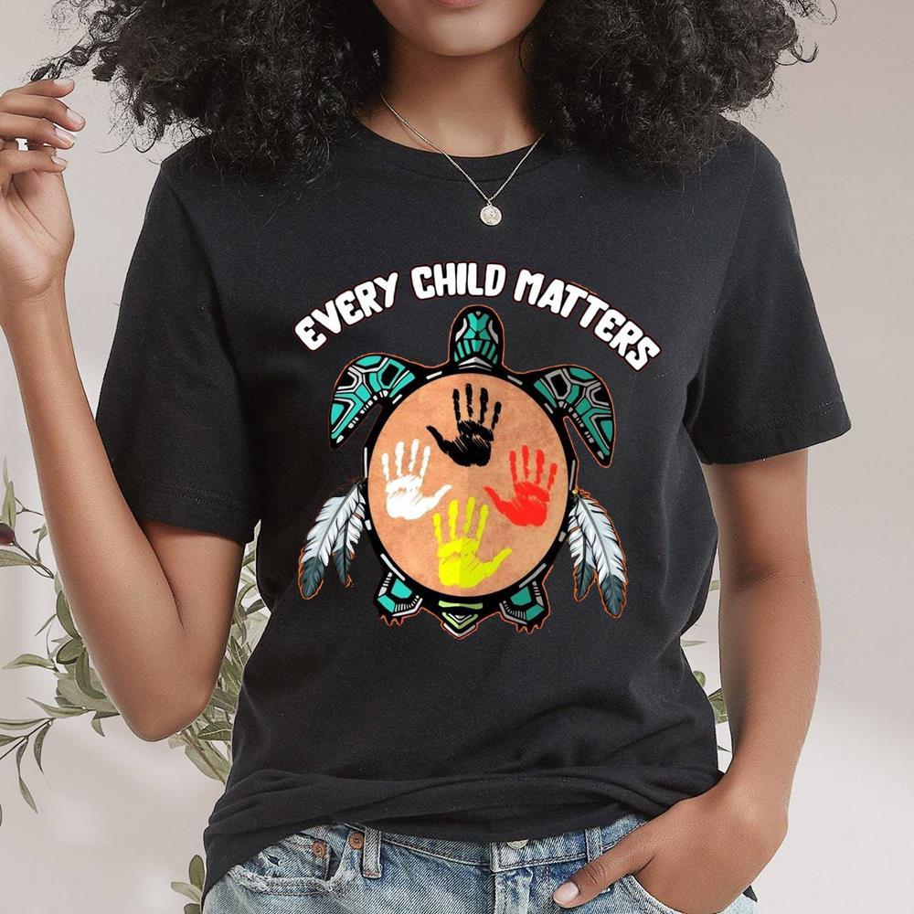 Every Child Matters Shirt Gift Indigenous Education, Funny Orange Day Sweater Long Sleeve