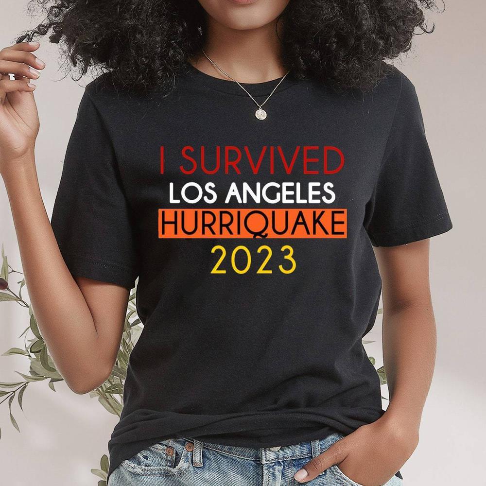 Funny California Hurricane Hilary Shirt, Unisex Hoodie Short Sleeve