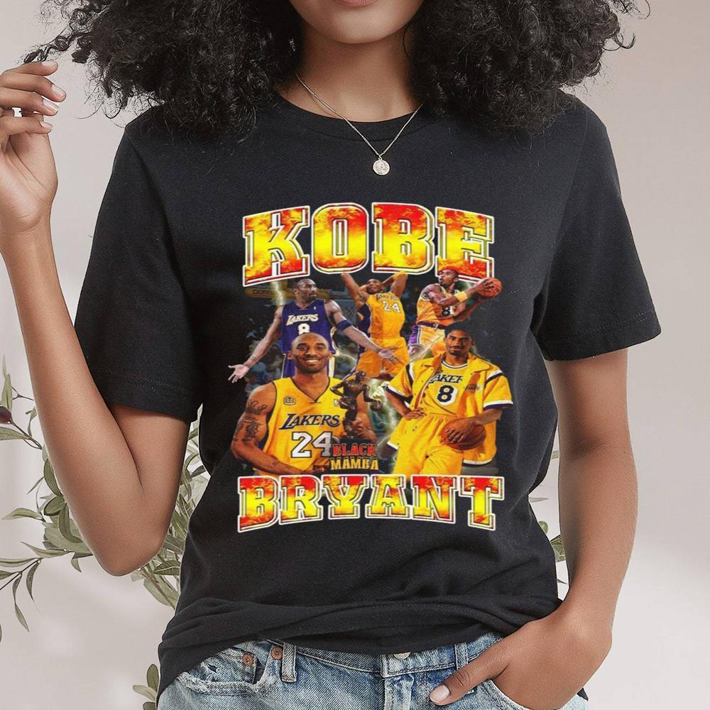 Kobe Bryant Shirt Made 90s Vintage Gift, Los Angeles Lakers Sweatshirt Unisex T Shirt