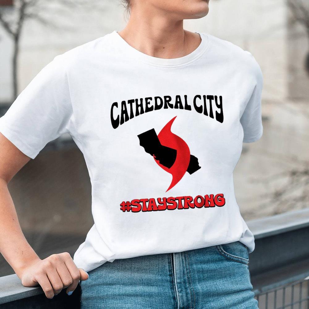Strong Cathedral City Hurricane Hilary Shirt, Hurricane Hilary Sweatshirt Crewneck