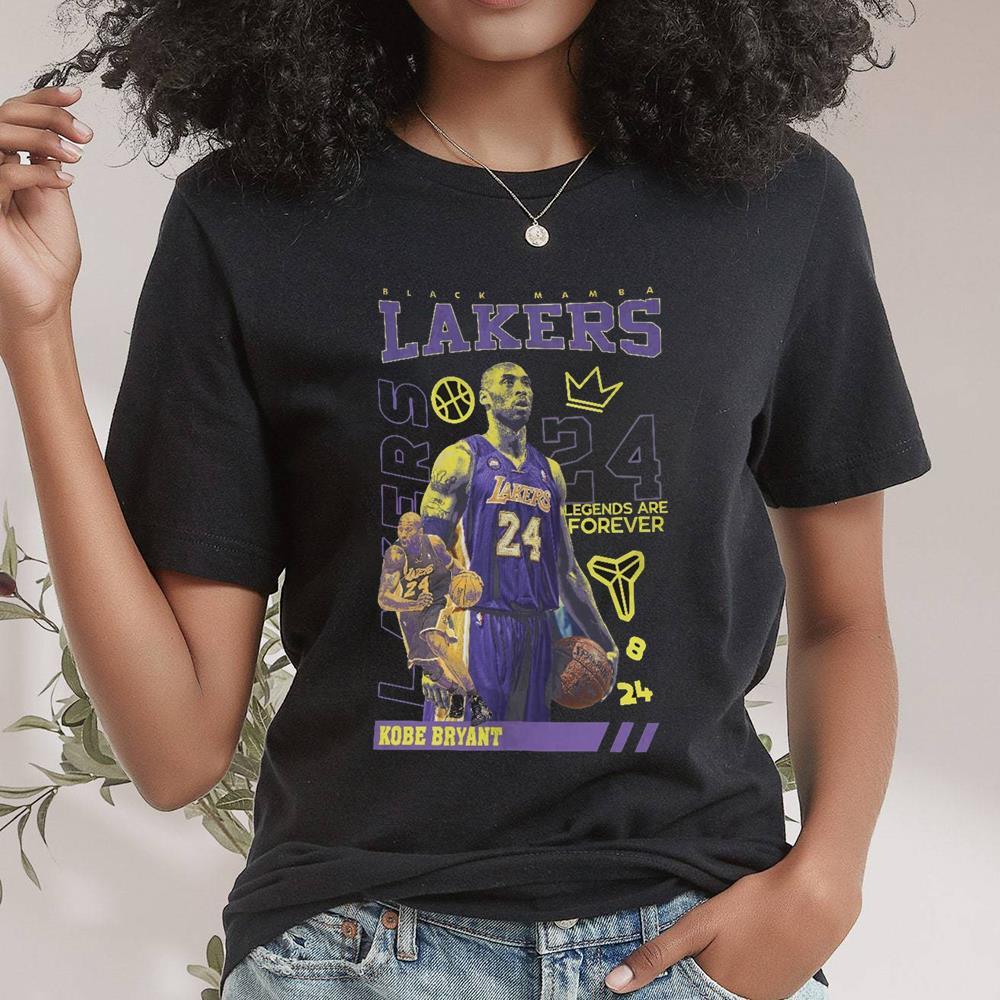 Unisex Kobe Bryant Shirt Gift For Him, Los Angeles Lakers Sweatshirt Long Sleeve