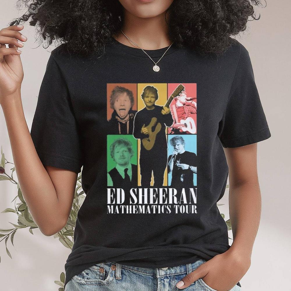 Ed Sheeran Shirt For Music Lover Gift, Music Mathematics Tour Hoodie Sweater