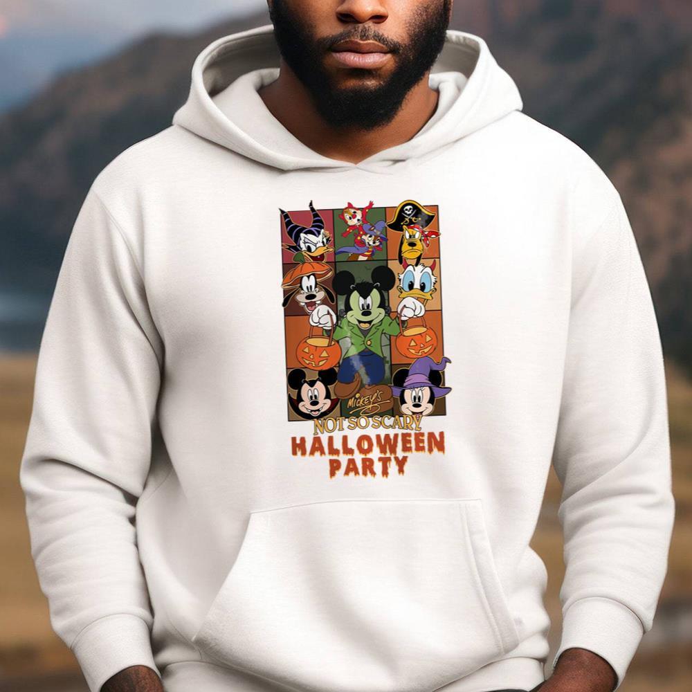 Not So Scary Halloween Party Shirt Halloween Party, Halloween Sweatshirt Hoodie
