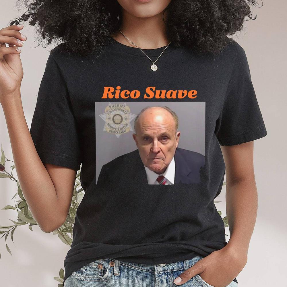 Softstyle Rudy Giuliani Mugshot Shirt, Rudy Giuliani Crewneck Unisex Hoodie