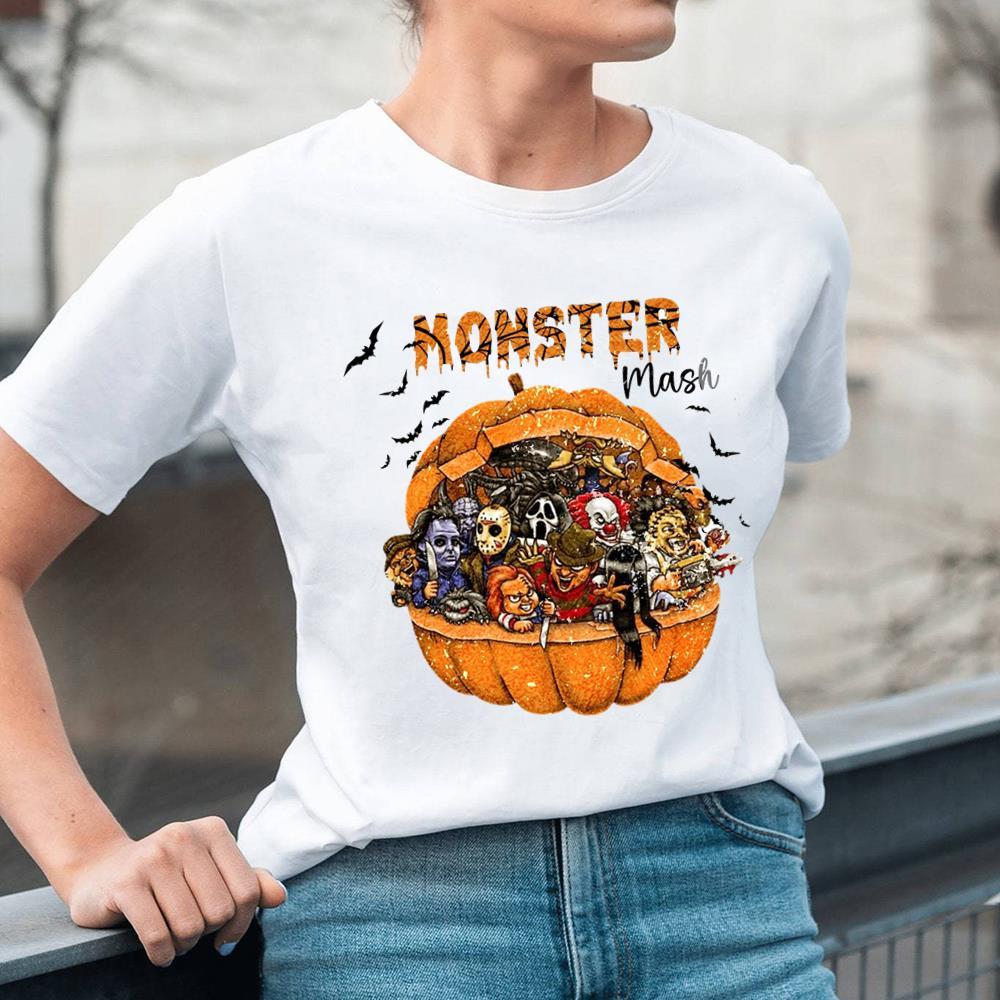 Monster Mash Shirtfor Sublimation Perfect, Cute Monster Mash Sweater Short Sleeve